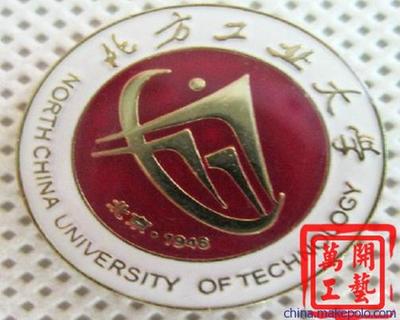 深圳万开工艺制品 专业定制学生校徽与金属徽章
