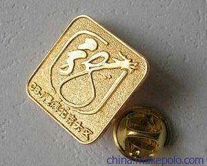 番禺金属徽章厂家 精湛珐琅工艺定制中医学标志徽章